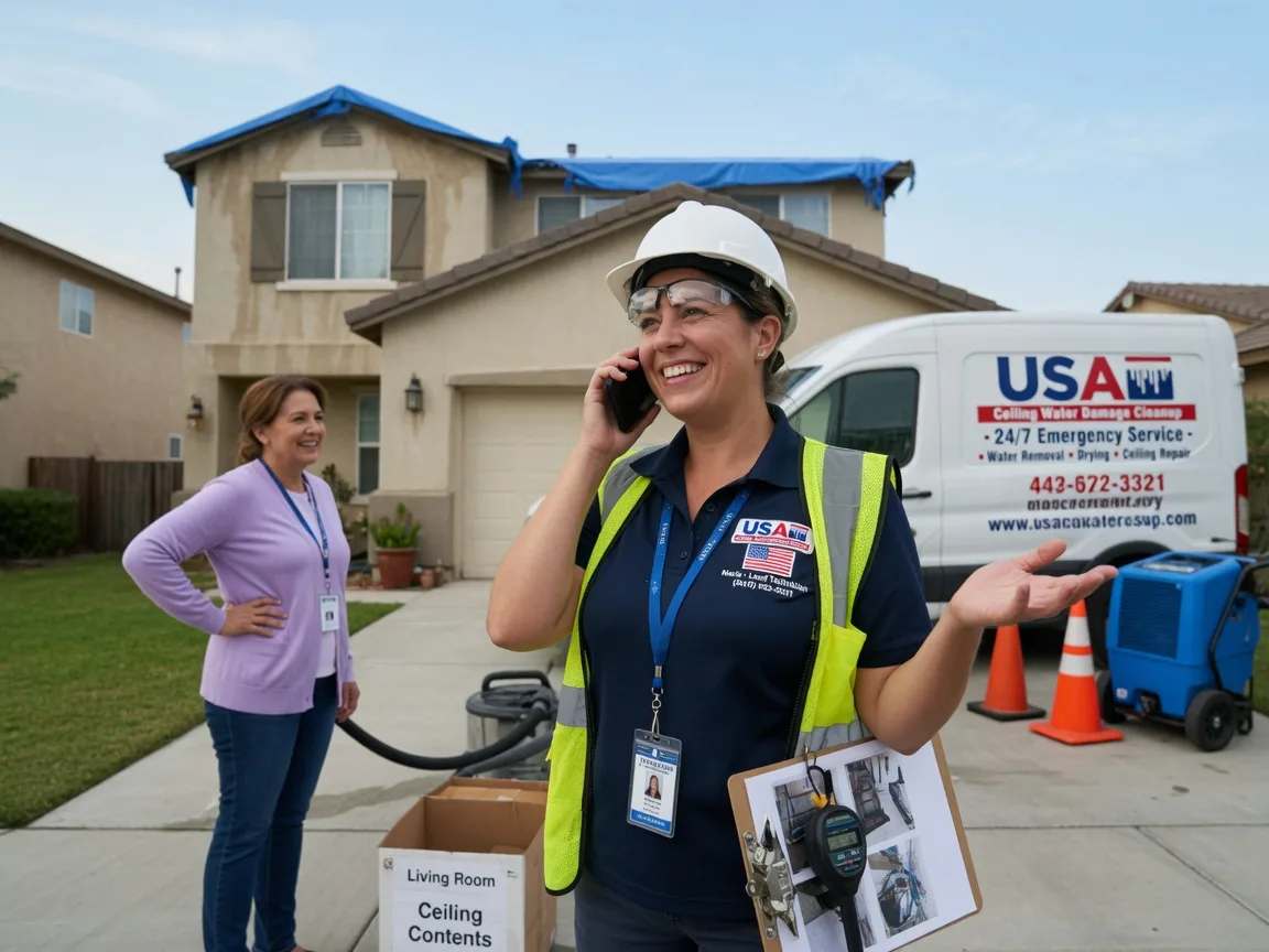 Ceiling Water Damage Restoration Cherry Valley, IL FAQs